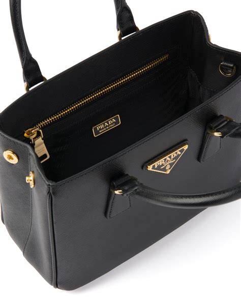 prada galleria saffiano leather mini-bag